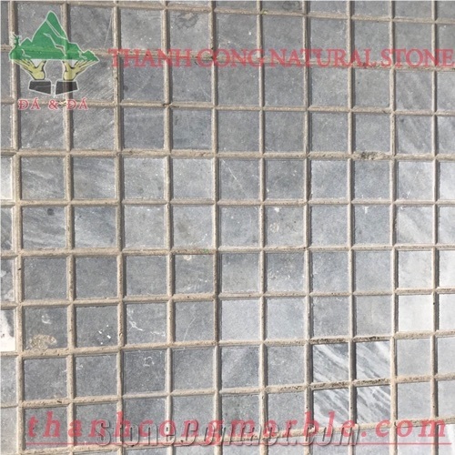 Vietnam Blue Stone Grooved Paving Tiles