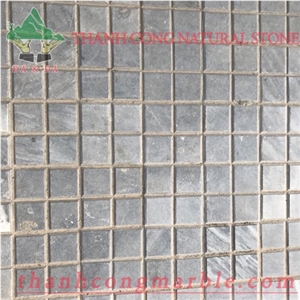 Vietnam Blue Stone Grooved Paving Tiles