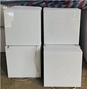 Vietnam Pure Crystal White Marble Tiles