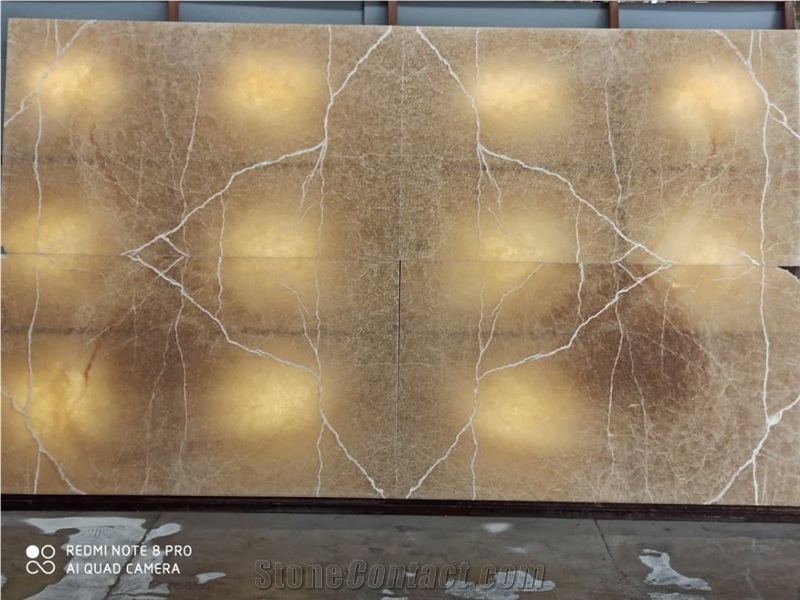 Honey Orange Onyx Slabs