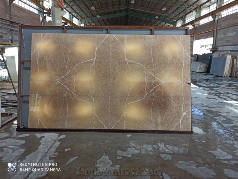 Honey Orange Onyx Slabs