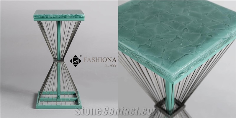 Jade Glass Panel,Tabletop Custom Design Interior