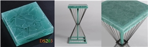 Jade Glass Panel,Tabletop Custom Design Interior