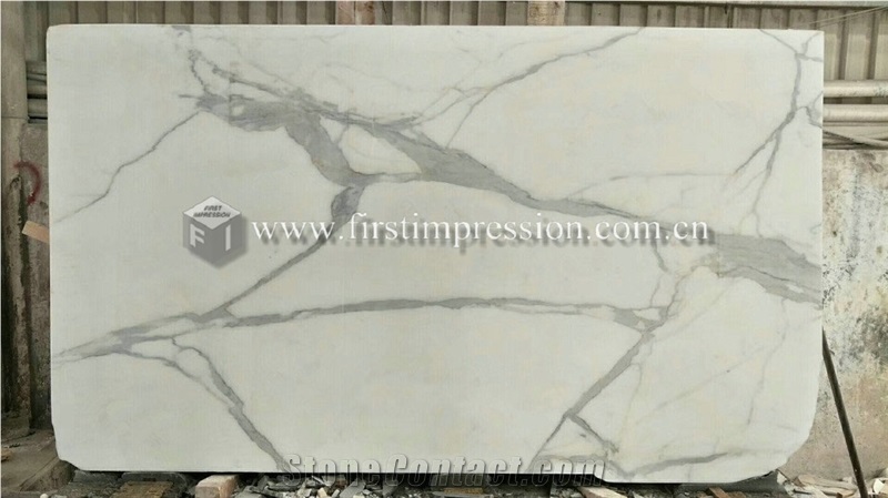 New Polished Italy Calacatta Gold Marble Slabs