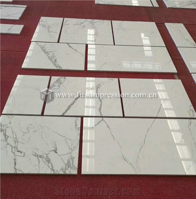 New Polished Italy Calacatta Gold Marble Slabs