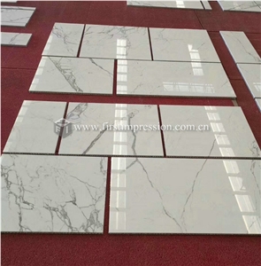 New Polished Italy Calacatta Gold Marble Slabs