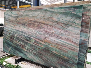 Alexandrita Green Emerald Green Quartzite Slabs