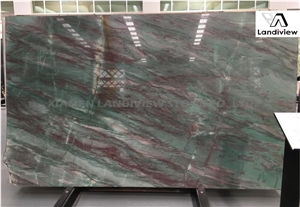 Alexandrita Green Emerald Green Quartzite Slabs