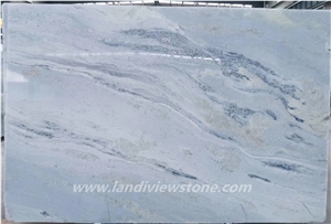 Celeste Arabescato Azul Argentina Marble Slab Tile