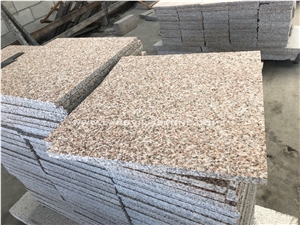 Cheap Rusty Yellow Beige Granite Floor Stone Tiles