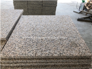 Cheap Rusty Yellow Beige Granite Floor Stone Tiles