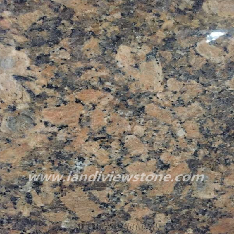 Giallo Veneziano Yellow Fiorito Granite Slabs Tile