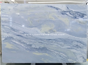 Lumen Marble Amity Blue Slabs Wall Stone