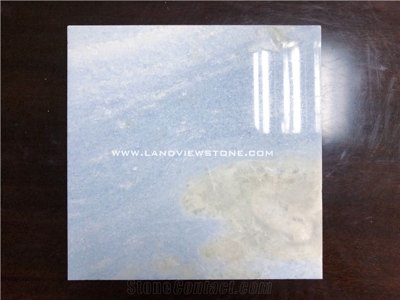 Lumen Marble Amity Blue Slabs Wall Stone