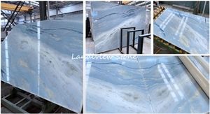 Lumen Marble Azul Cielo Marble Slabs Tiles
