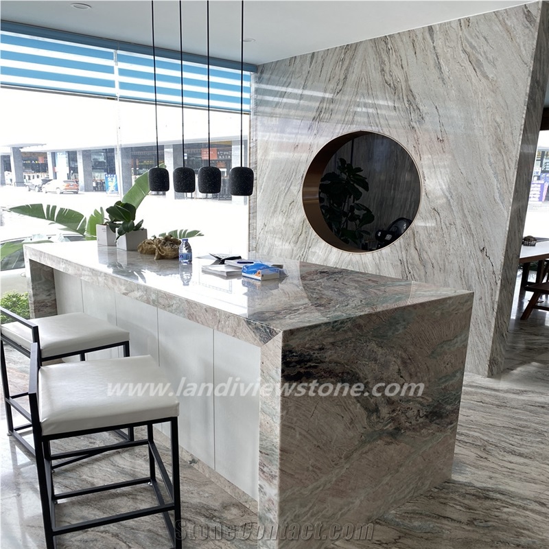 Marmo Tigrato Palissandro Brown Marble Slabs Tiles