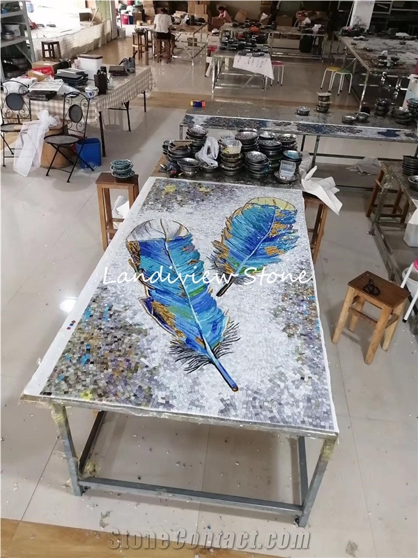 Mosaic Decorative Artwork Artifacts Handcrafts