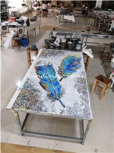Mosaic Decorative Artwork Artifacts Handcrafts