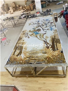 Mosaic Decorative Artwork Artifacts Handcrafts