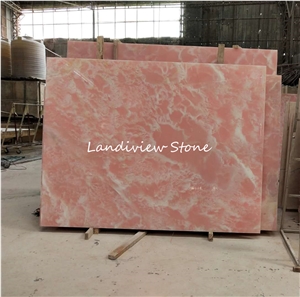 Onice Rosa Sapphire Pink Onyx Wall Cladding Bath