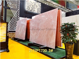 Pure Pink Onyx Onice Rosa Slabs Opus Romano Wall Pure Pink Onyx Onice Rosa Slabs Opus Romano Wall