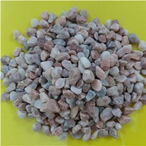 Rocks Pink Color Pebble Stone for Landscaping
