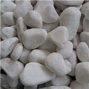 Sparkle Snow White Pebble Stone