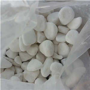 White Pebbles Landscaping Stone