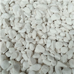 White Quartz Pebbles Stone for Landscaping