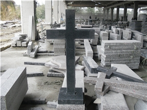 China Black Impala Dark Western Style Tombstone