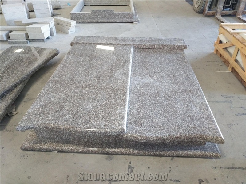G664 Tombstone, Misty Brown Monument, Gravestone