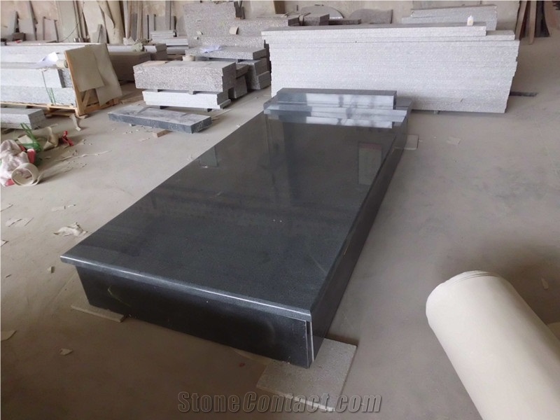 Polished Customized Western Style G654 Tombstone