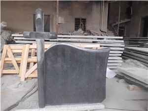 Polished Customized Western Style G654 Tombstone