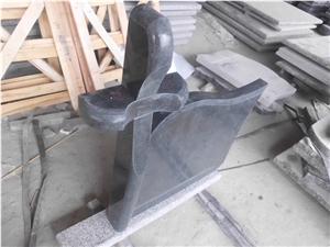 Polished Customized Western Style G654 Tombstone