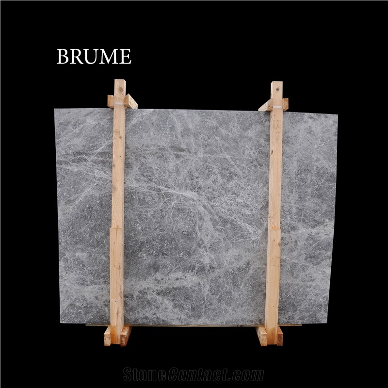 Tundra Gray, Dark Gray Marble Slabs