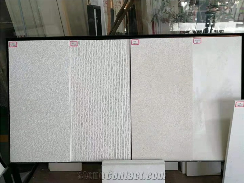Desert White Limestone Slabs Raw Stone Wall Tiles