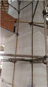 Desert White Limestone Slabs Raw Stone Wall Tiles