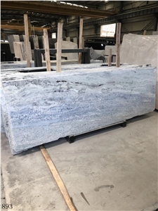 Garda Crystal Blue Marble Light Azul Stone Slabs