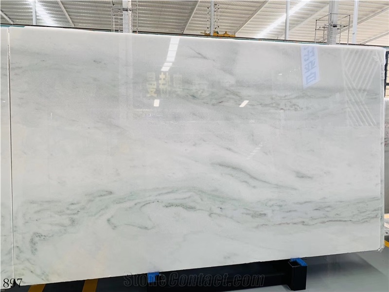 Jade White Marble Green Vein Wall Tiles