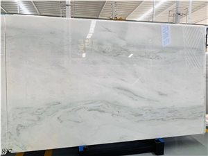 Jade White Marble Green Vein Wall Tiles
