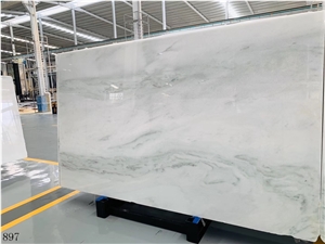 Jade White Marble Green Vein Wall Tiles