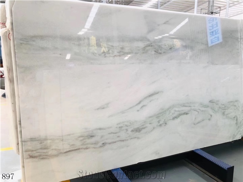 Jade White Marble Green Vein Wall Tiles