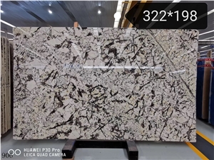 Silver Mountain Snow Granite Bianco Antico Slabs