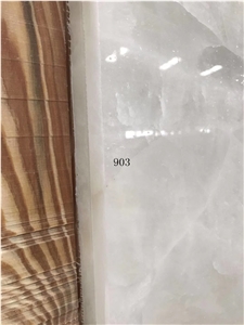 Thassos Crystal Wave Snow White Marble Slabs Tiles