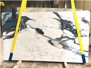 Arabescato Corchia Marble Slabs, Italy White Marble