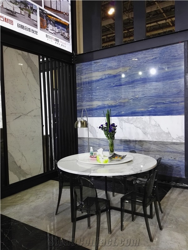 Calacatta White Marble Coffee Table