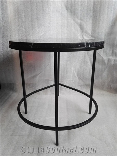 Irregular Heart Shape Marble Coffee Tables