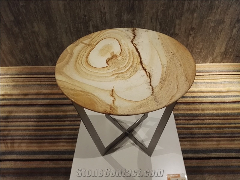 Round Tabletops Marble Bistro & Coffee Tables