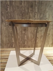 Round Tabletops Marble Bistro & Coffee Tables