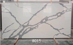 Artificial Quartz White Slab for Dining Table for Sale